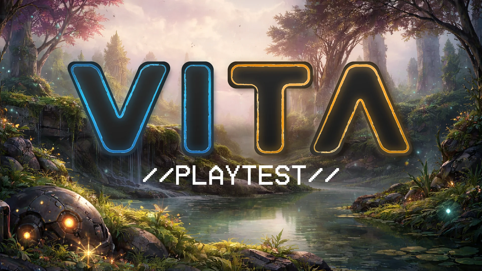 VITA Steam Playtest key art