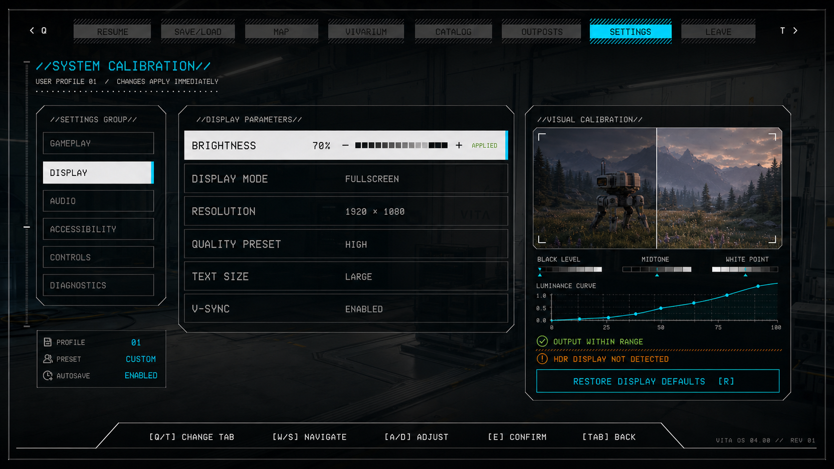 System Calibration — Concept